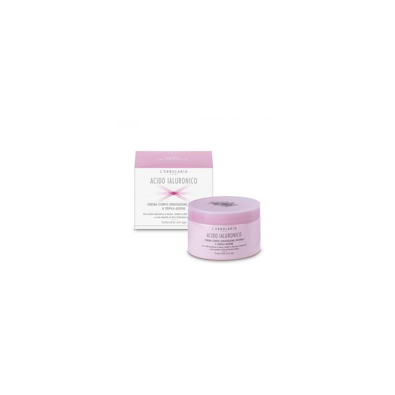 crema corpo acido ialuronico  l'erbolario