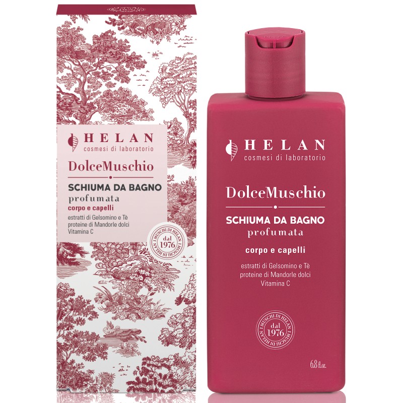 dolce muschio schiuma da bagno  helan