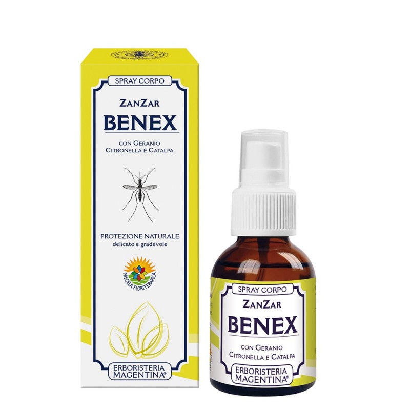 Spray Corpo ZanZar BENEX   Erboristeria Magentina