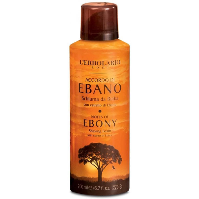Schiuma da Barba Accordo di Ebano UOMO Erbolario