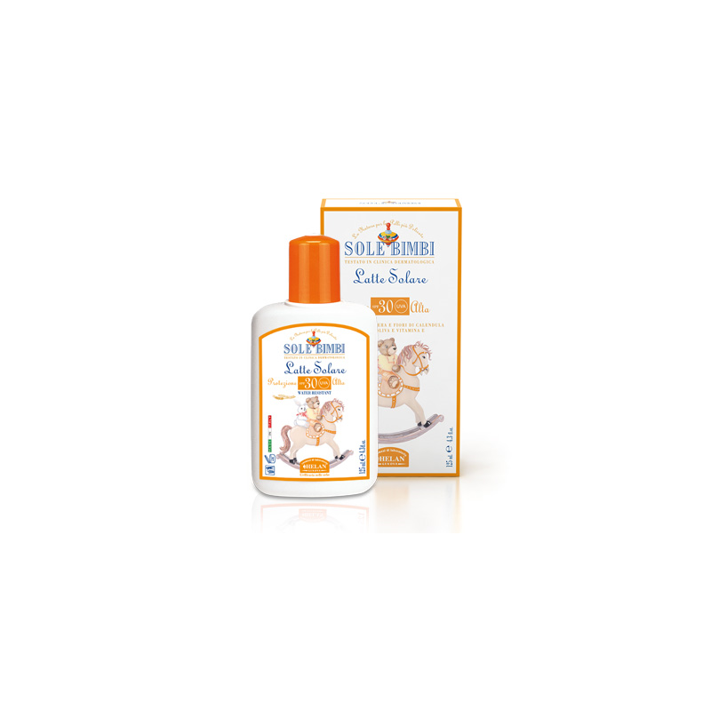 Latte Solare SPF30 Bimbi Helan