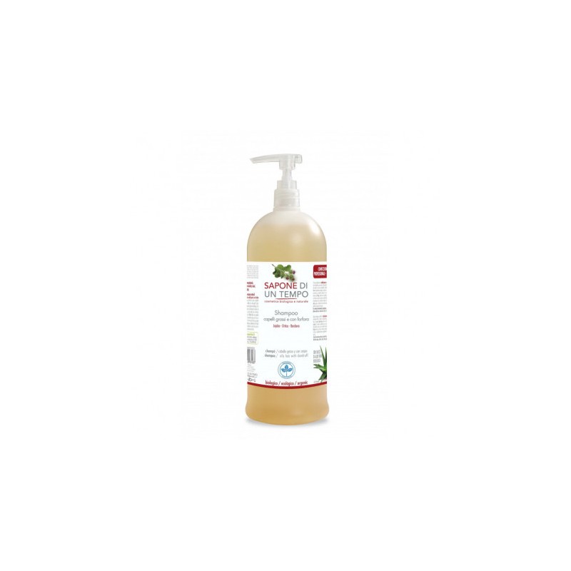 Shampoo capelli grassi e con forfora 1500 ml Sapone di un tempo