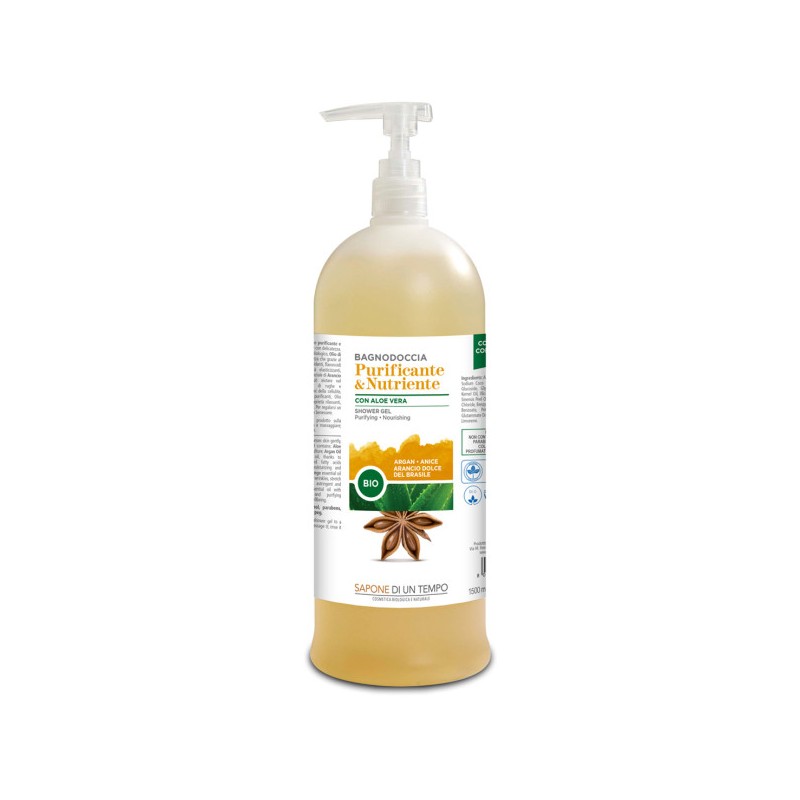 Bagnodoccia Purificante-nutriente 1500 ml sapone di un tempo