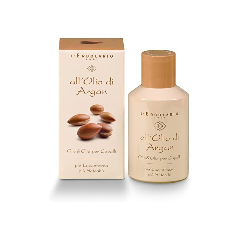Olio per capelli all'Olio di Argan  l'Erbolario