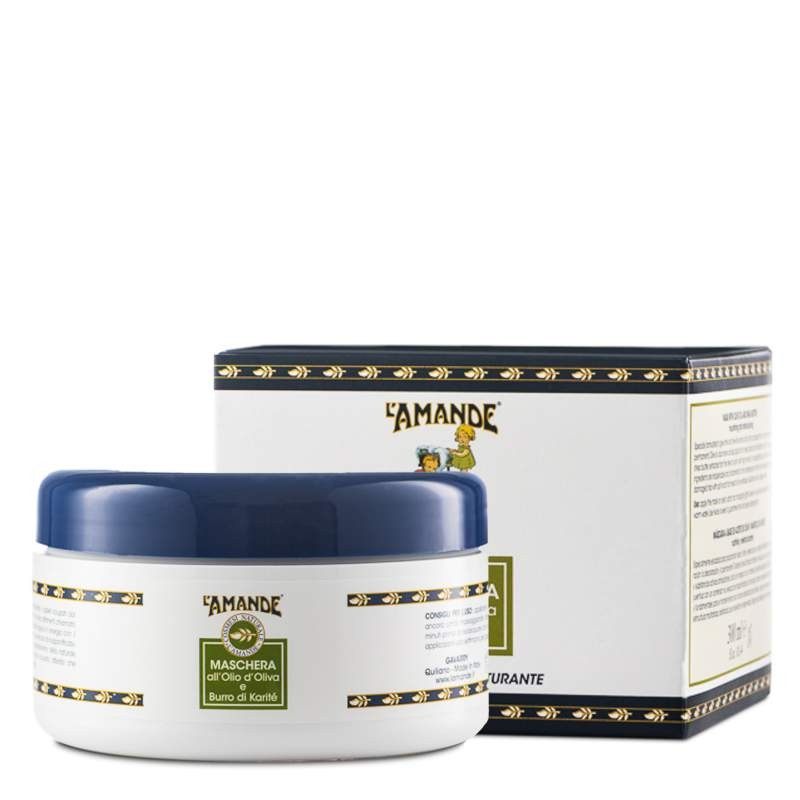 Maschera all'Olio d'Oliva e Burro di Karitè   l'Amande