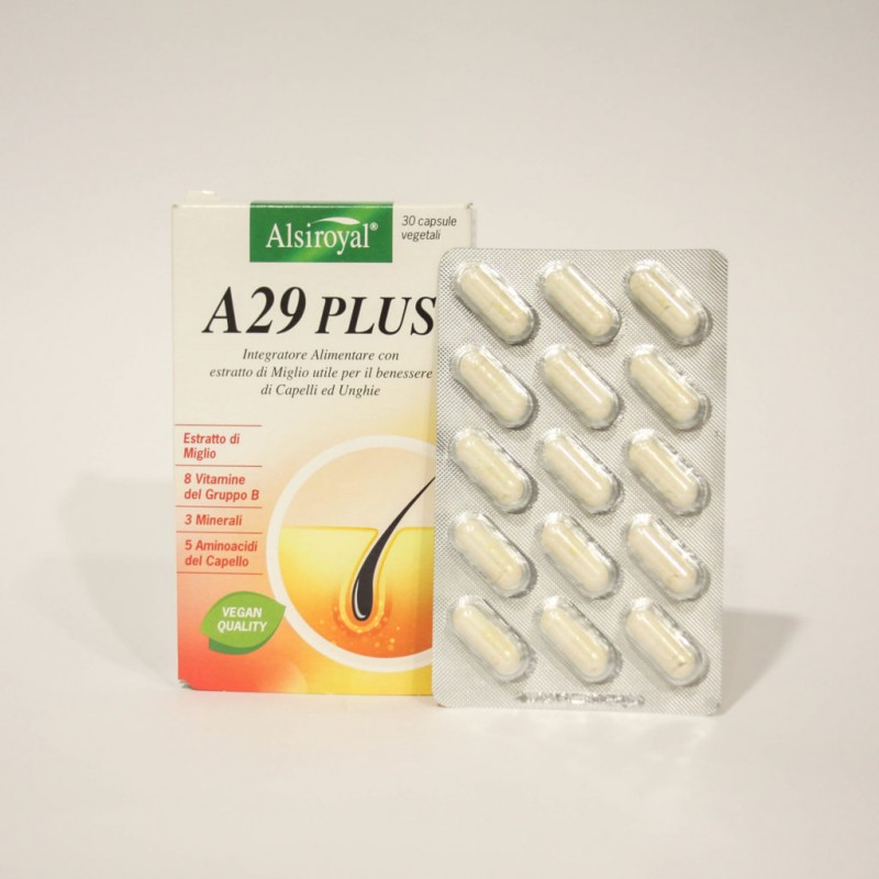 A29 Plus capsule per unghie e capelli