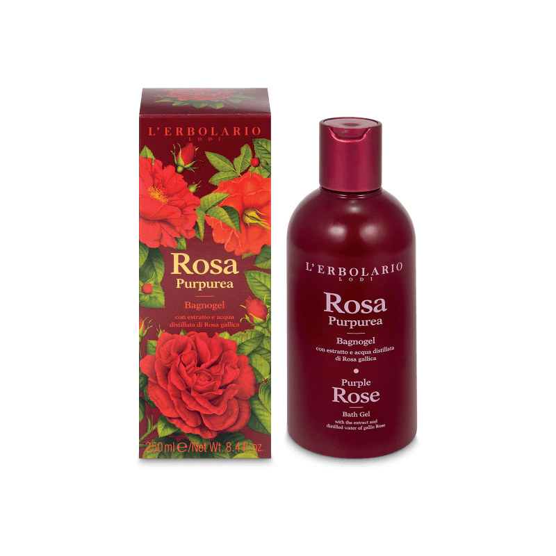 Bagnogel Rosa Purpurea L'Erbolario