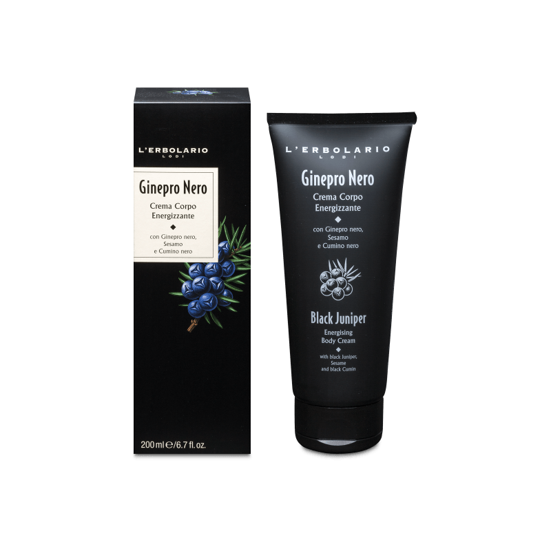 Crema Corpo Energizzante Ginepro Nero  L'Erbolario