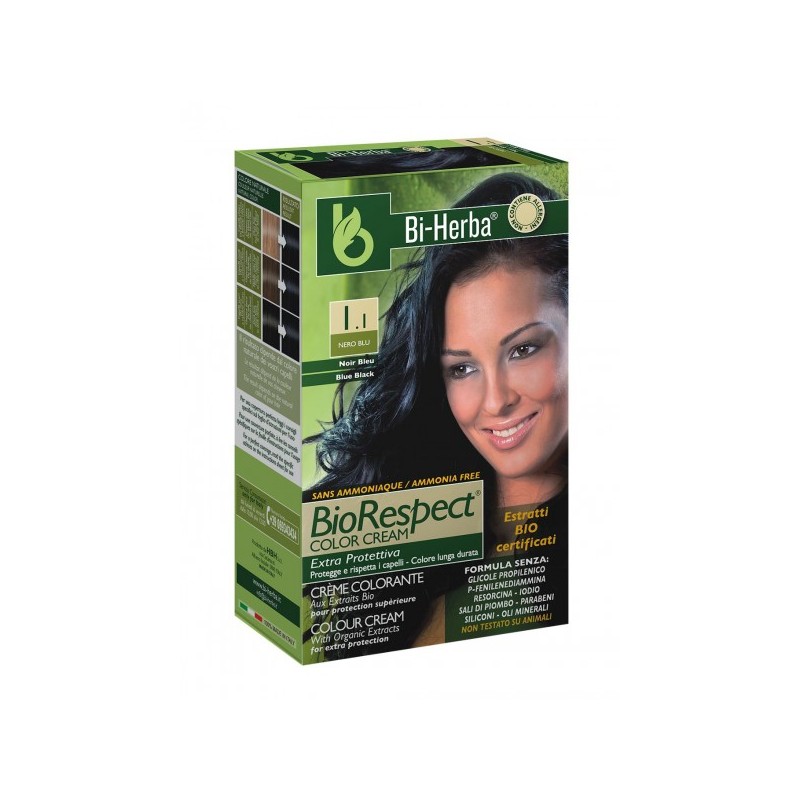 Crema Colorante Bi-Herba Nero Blu 1.1