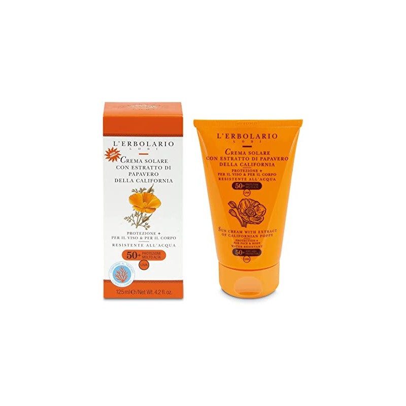 Crema Solare Viso e Corpo SPF 50  L'Erbolario