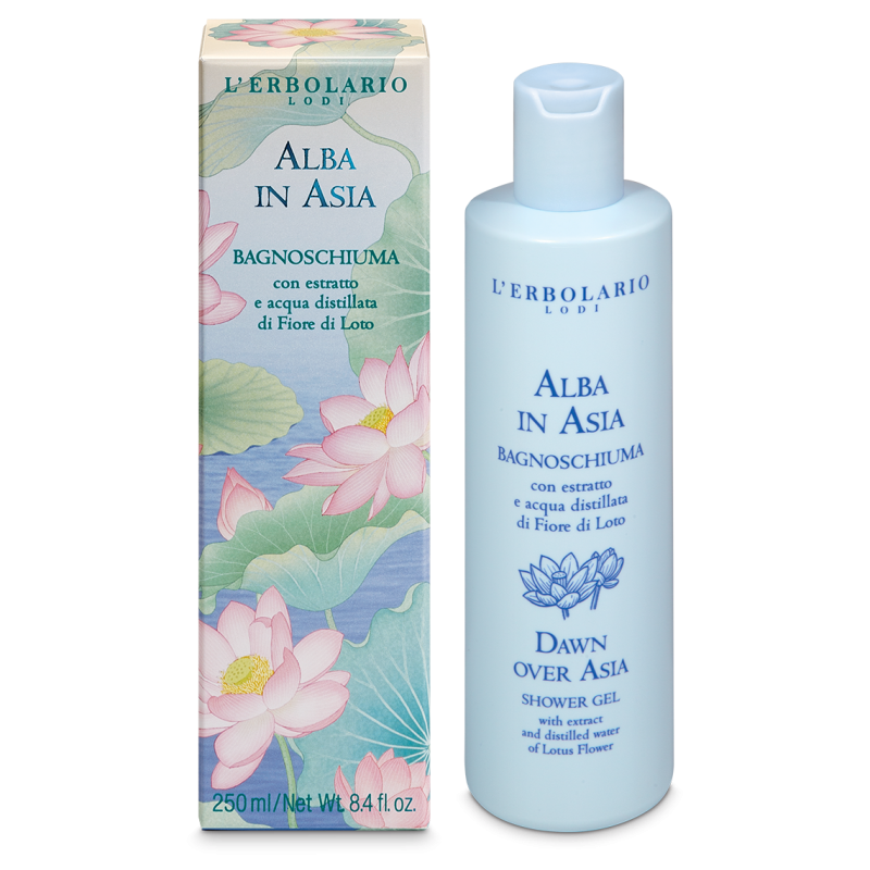 Bagnoschiuma Alba in Asia   L'Erbolario