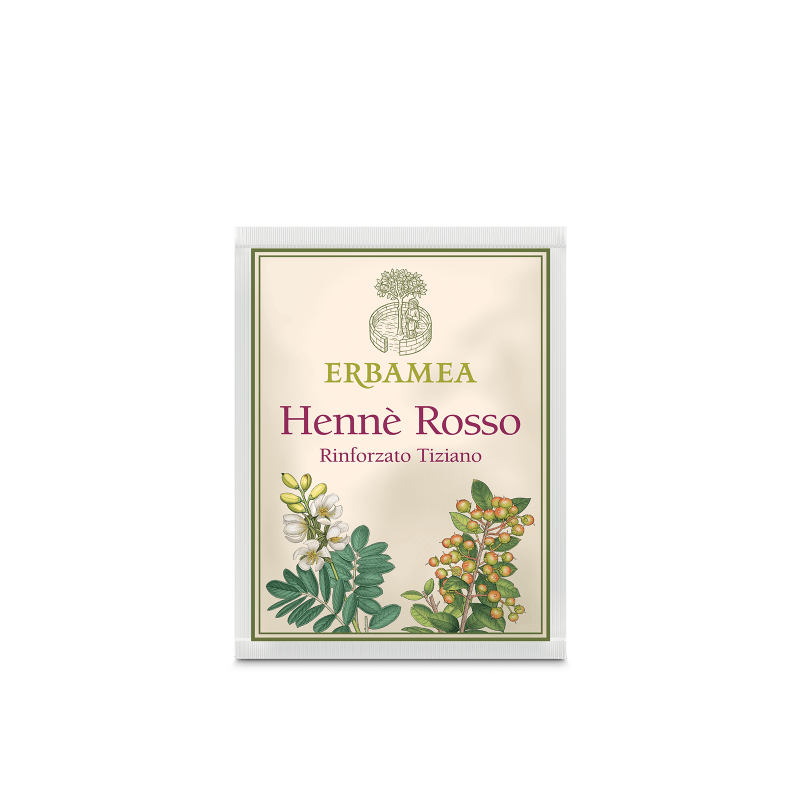 Henne' rosso rinforzato Tiziano  100 gr  Erbamea